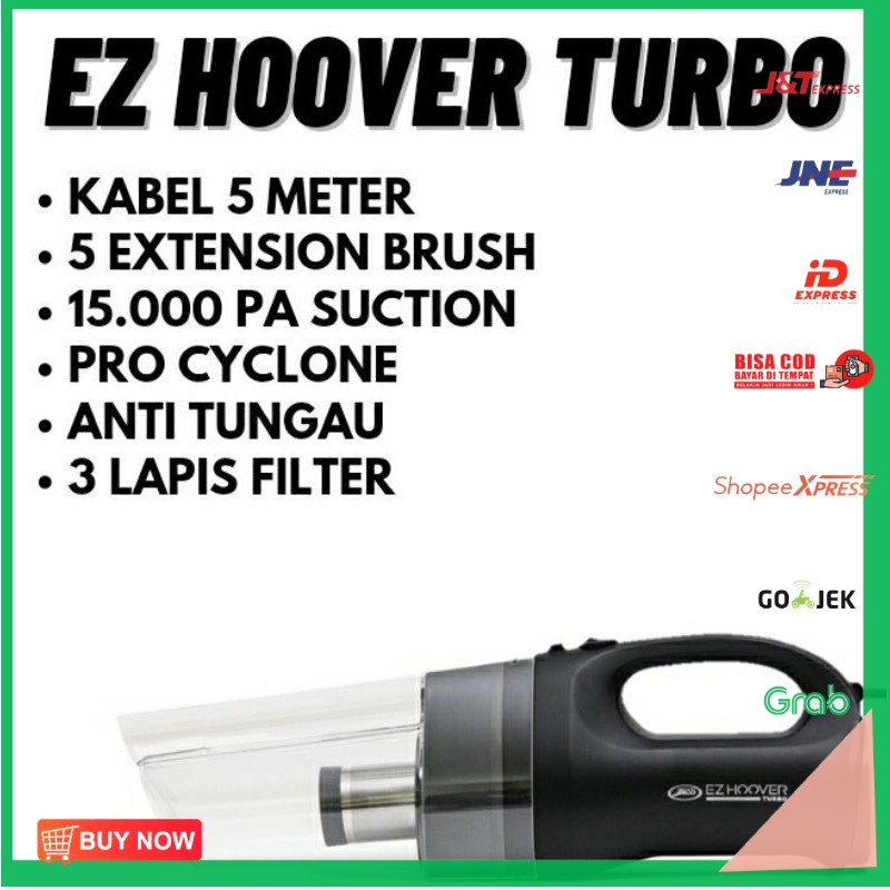 [[[BISA COD]]] Vacuum EZ Hoover Turbo Second Jaco / Vacuum Cleaner Rumah