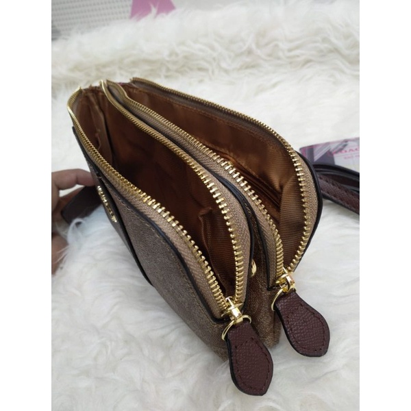 Handbag &amp; Slempang 2 Sleting Kode 1910 Premium