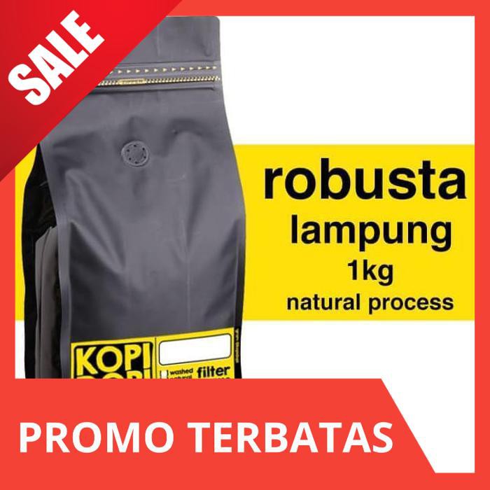 

NEW PRODUCT Biji Kopi Bubuk Robusta Lampung 1kg 1 kg - Biji Utuh AR267