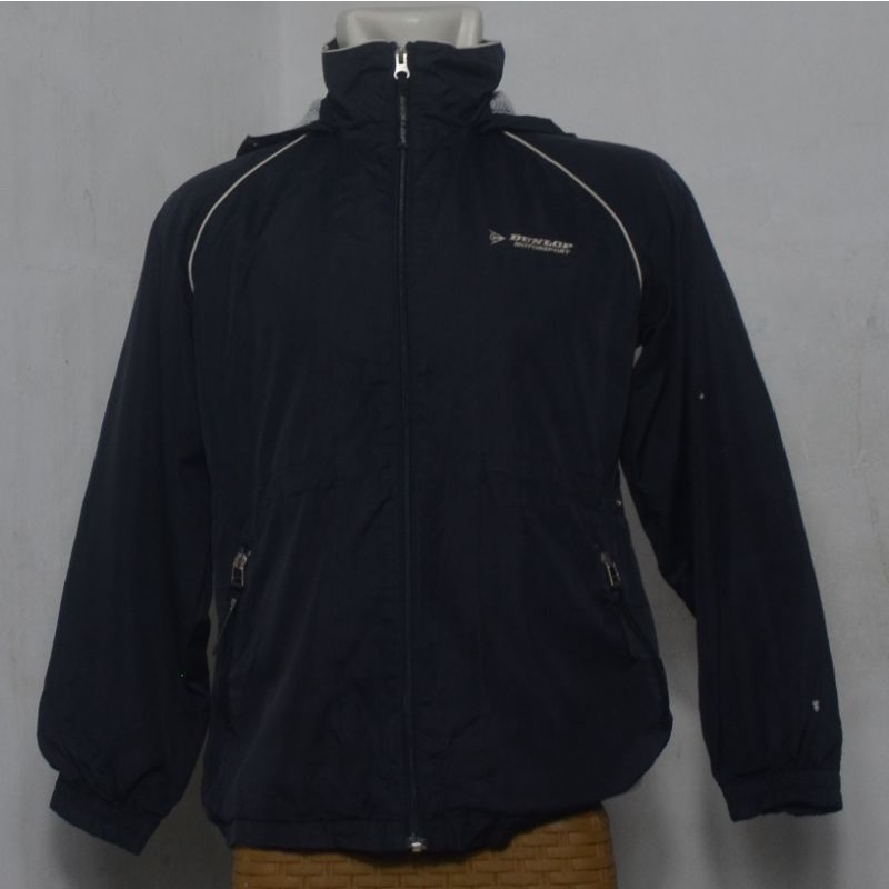 Jaket Dunlop Hoodie Zipper Motorsport
