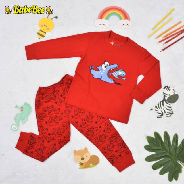 Piyama Babebee Cute Animals Series - Shark