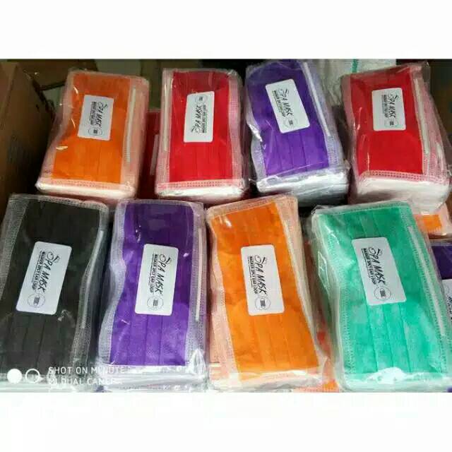 Masker 3ply gojek,grab,sehari-harian