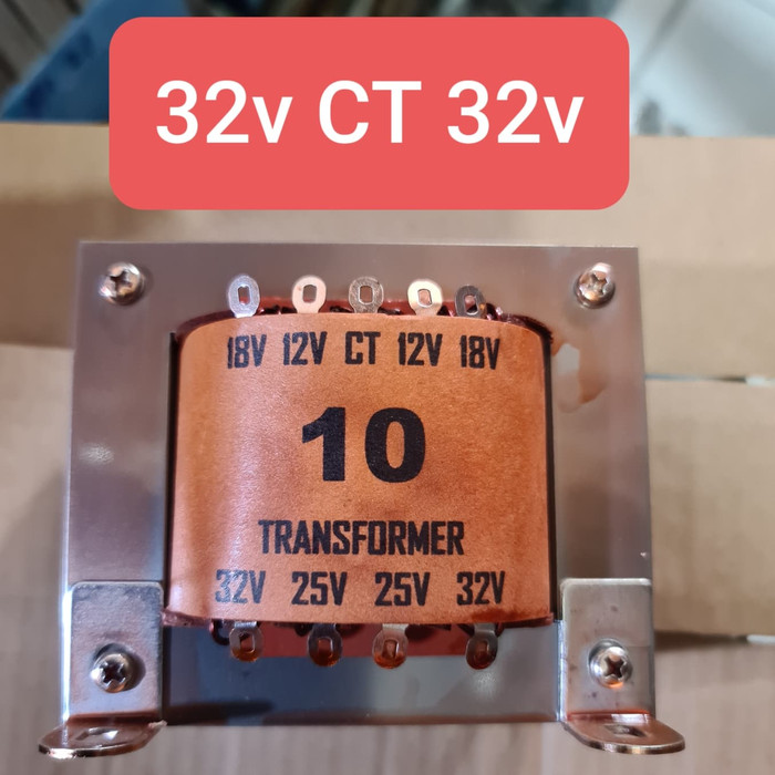 10a 32v travo trafo tembaga 10 a ampere ct besar murni 32v ct 32v 32 v Termurah