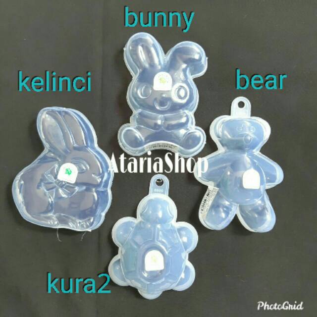 Cetakan nasi bento/kuning/agar/puding karakter