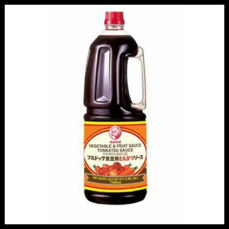 

New Arrival - Bulldog Tonkatsu Sauce Bottle 1,8Ltr Saus Tonkatsu