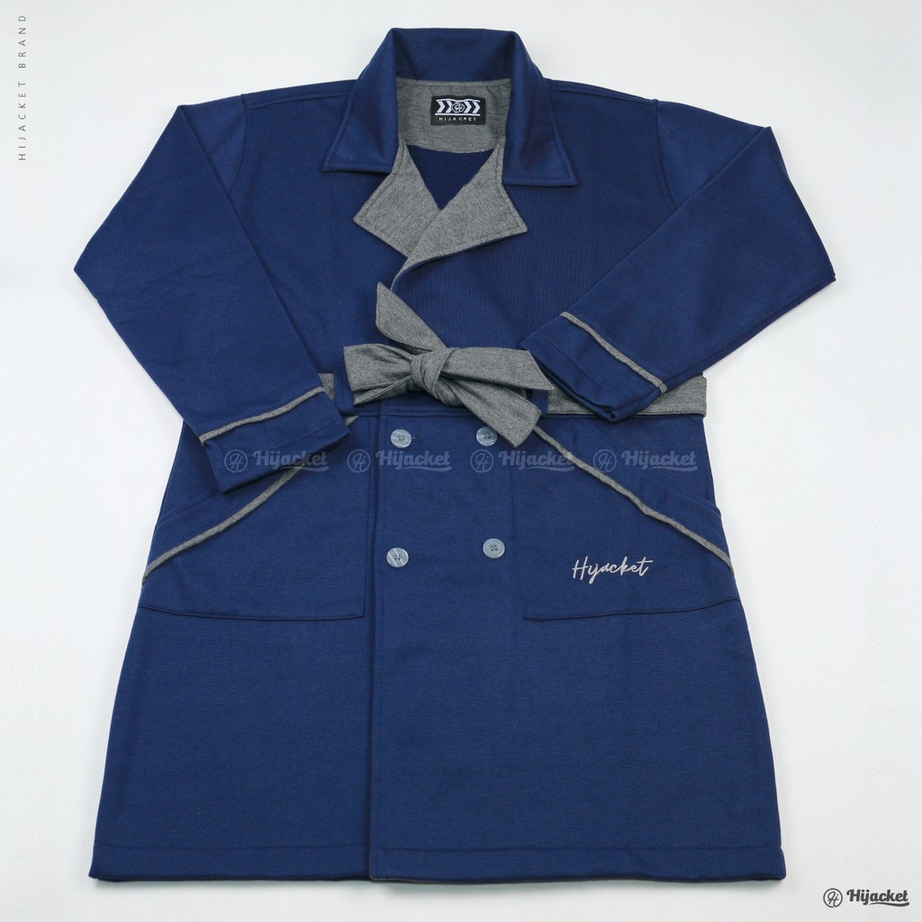 Hijacket® Elnara | Original | Jaket Parka Wanita Cantik Premium Fleece-ROYAL BLUE