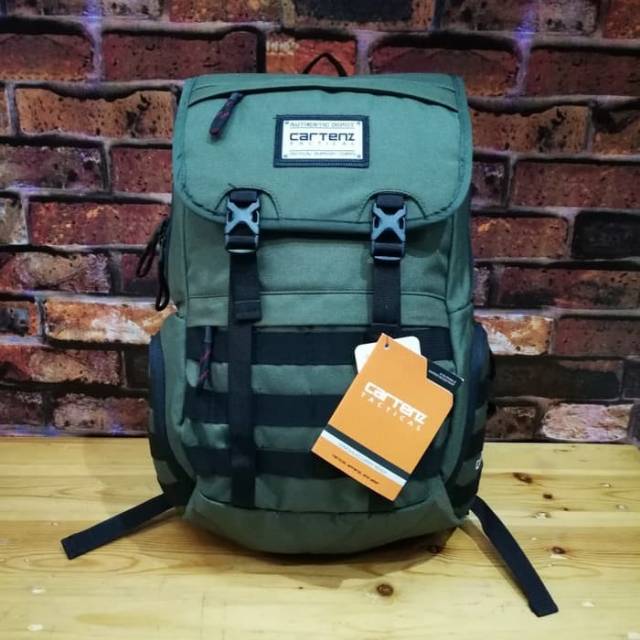 Tas Ransel Cartenz Tactical Backpack Laptop Cayote Original