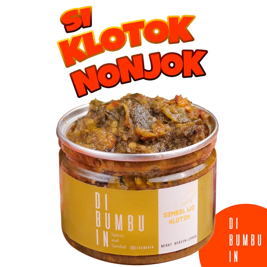 

Sambal Ijo Klotok/Ikan Asin Peda