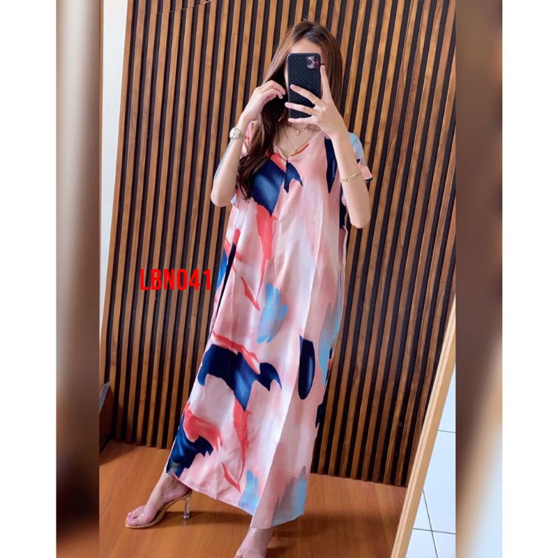Daster Panjang Semata kaki Busui Kekinian Non Ruffle  AFERO STORE-LONG(TETRAZ)