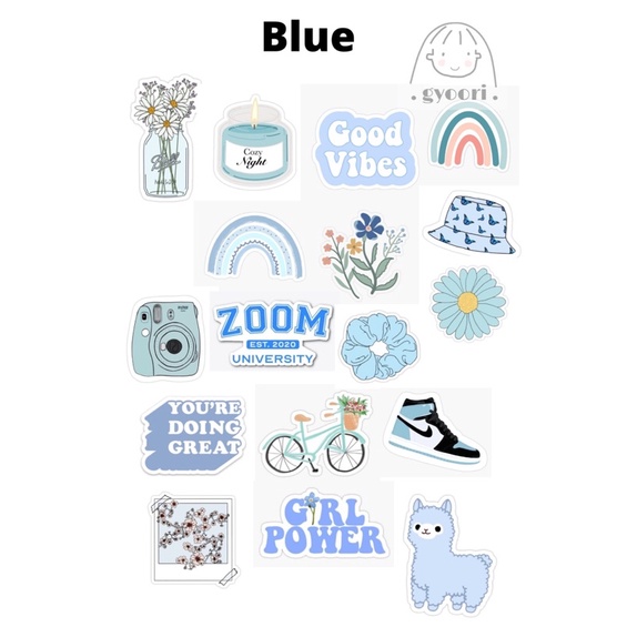 Sticker Hp/ Laptop Sticker Tumblr Aesthetic Earth Tone A6 dan A4 Vinyl Murah