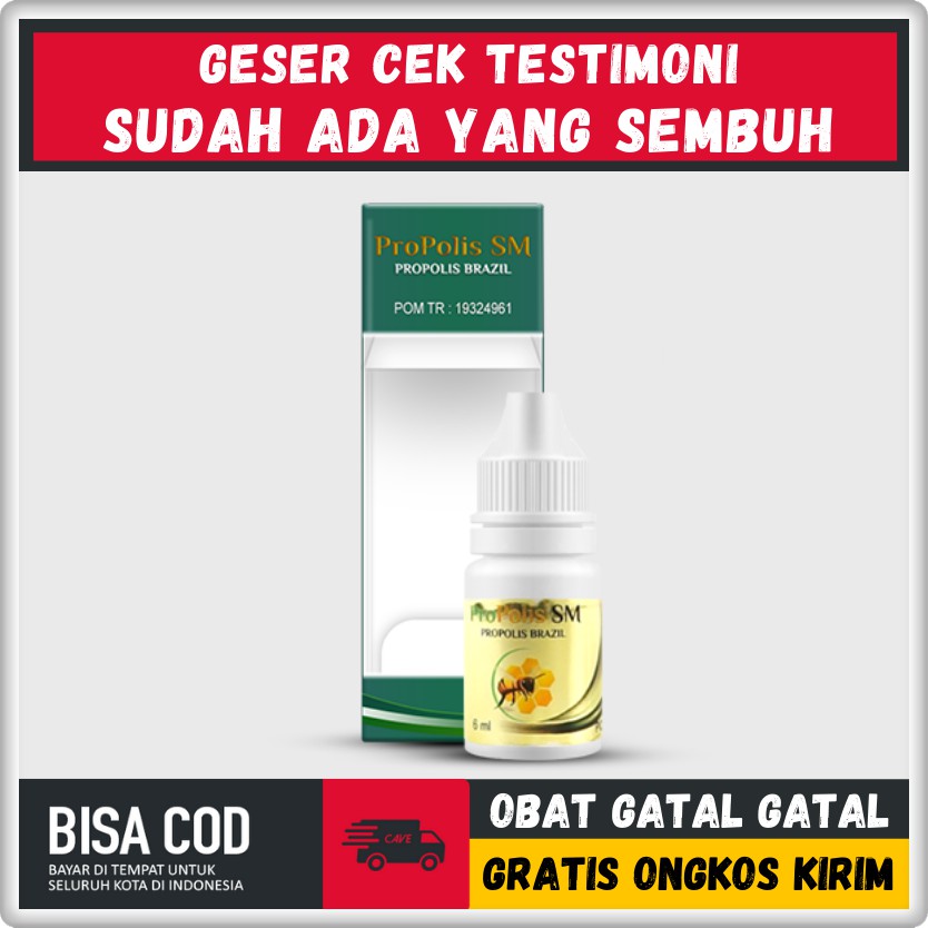 Obat Gatal Gatal, obat gatal gatal kulit,  obat gatal gatal alami, obat gatal gatal alergi - Propoli