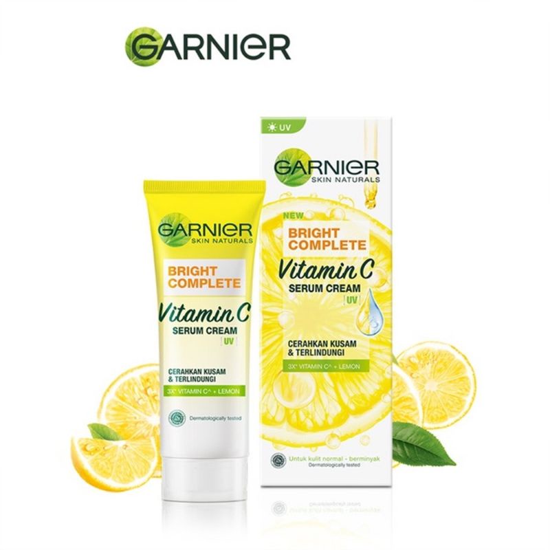 GARNIER Bright Complete Vitamin C Serum Cream UV