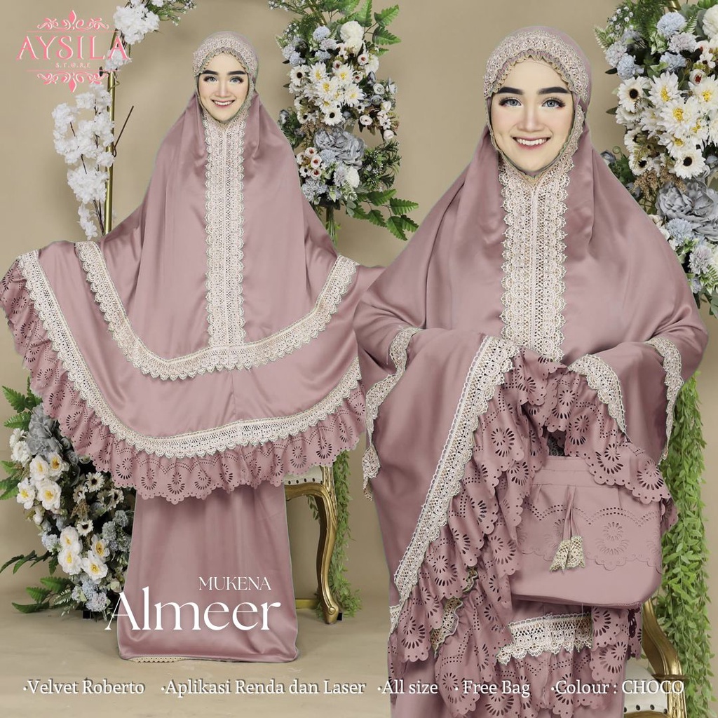 MUKENA ALMEER / MUKENA SILK SATIN