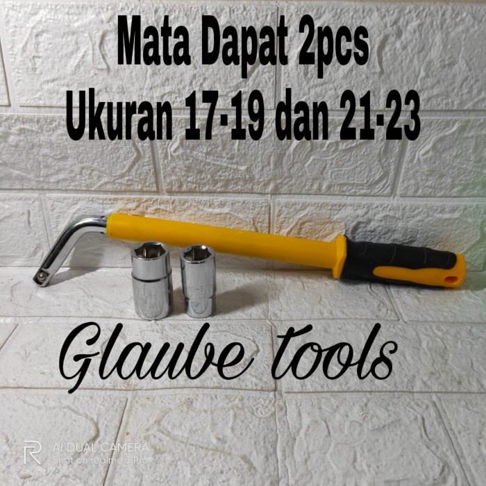 Bison Kunci Roda Tarik Kunci Roda L Kunci Roda Mobil B09520