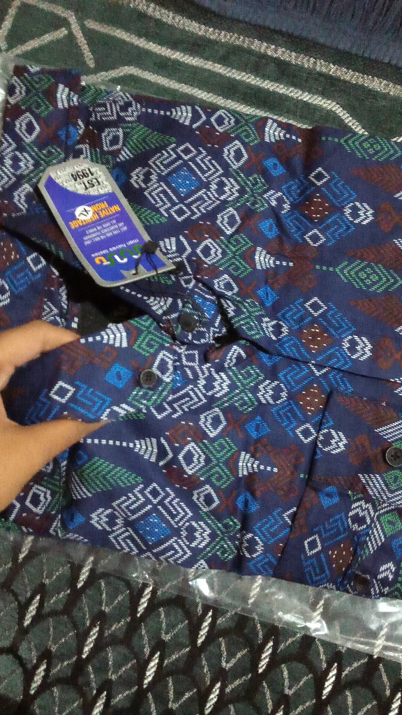 Kemeja Batik Songket Best Seller Lengan Panjang Batik Songket Batik Panjang Pria