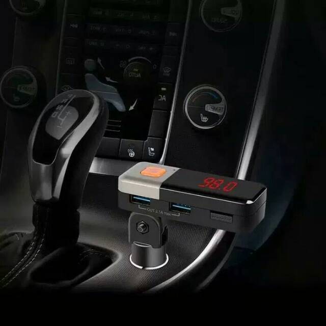 Wireless In-Car Bluetooth Kit FM Transmitter Handsfree Call USB BT11