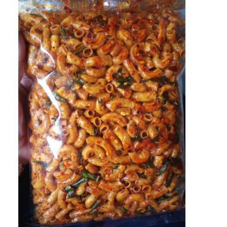 

Special Edition.. Makaroni bantat kriuk Extra pedas daun jeruk isi 1 kg CIR