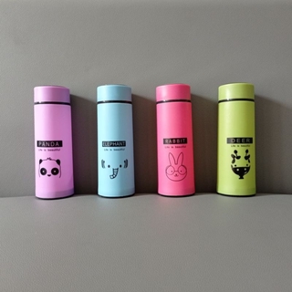 Botol Minum Kaca  Warna Termos Kaca  Unik MOTIF ANIMAL  