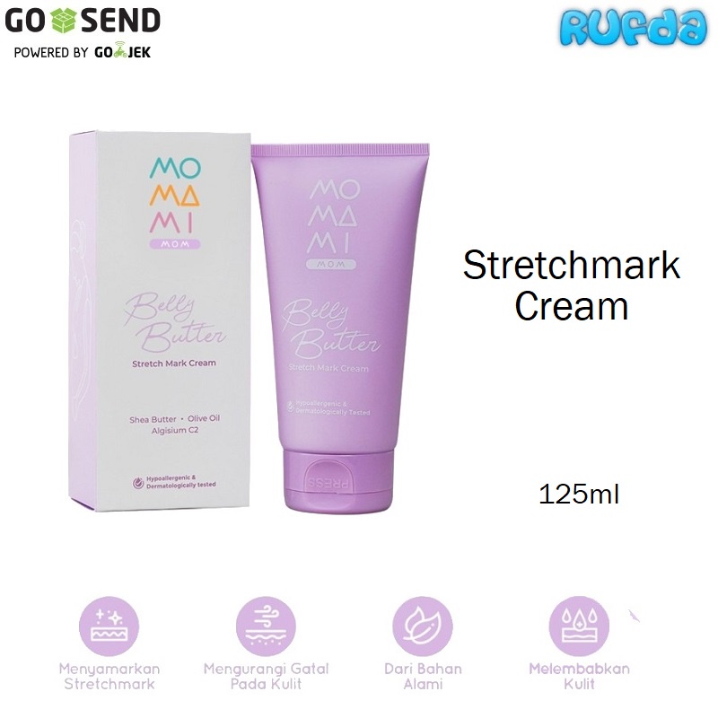 MoMaMi Mom Belly Butter Stretch Mark Cream Krim Penghilang Selulit Kulit