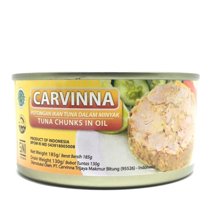 

Carvinna Tuna Chunks in Oil 180gr