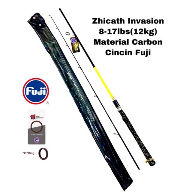 JORAN CARBON ZHICATH INVASION FUJI 8-17LBS