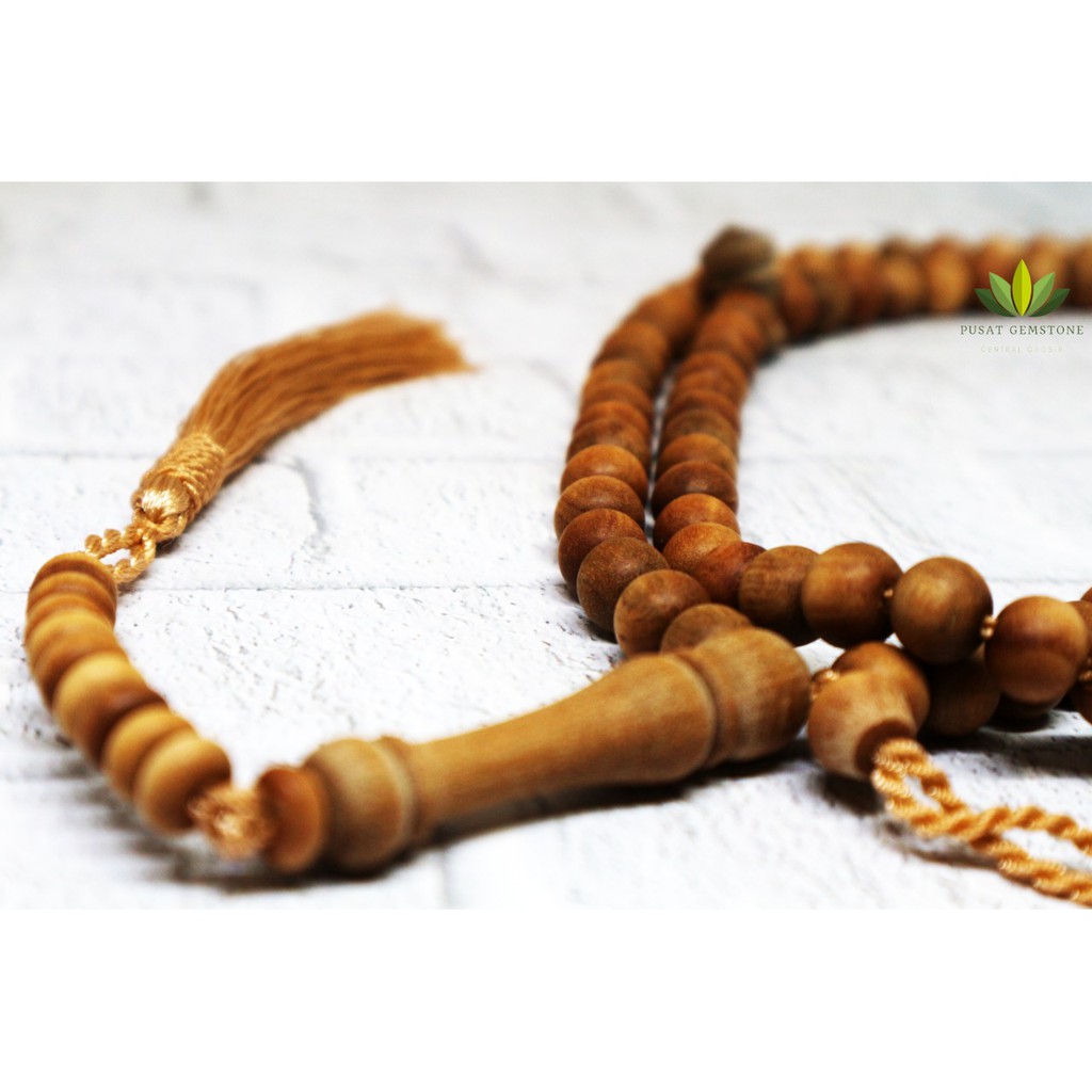 Tasbih Cendana kayu asli 99 butir