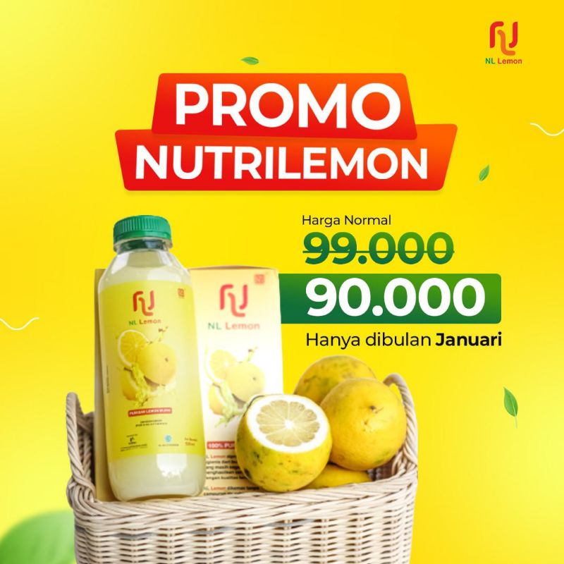 

Sari Lemon Nutrillemon Asli 100% Lemon