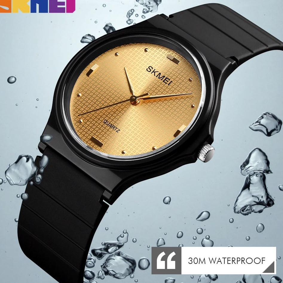 LV.53 ‣ Jam Tangan Pria / SKMEI 1421 / Jam Tangan Analog / Jam Tangan Rubber Analog SKMEI Original