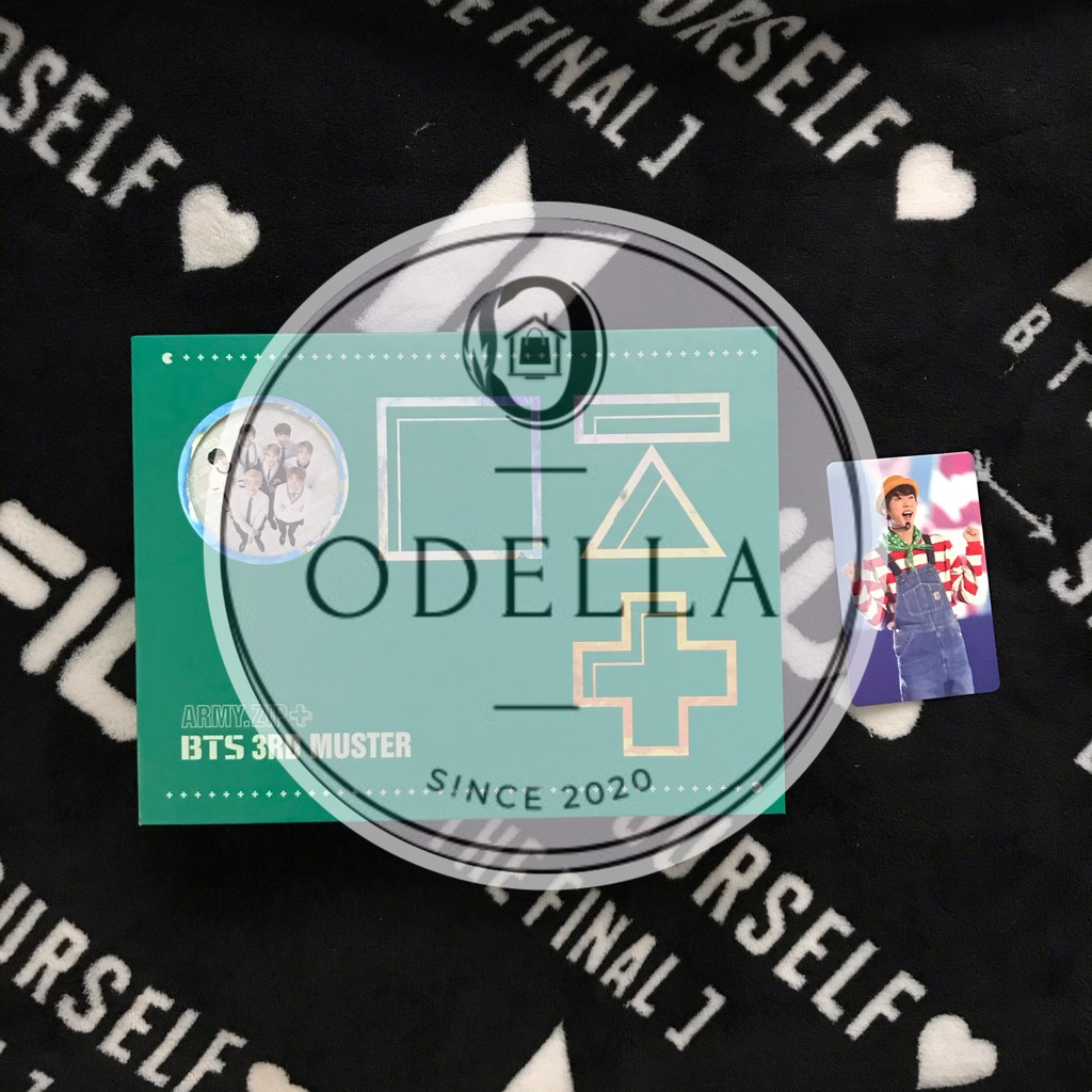 BTS - Muster 3th DVD Fullset PC Jin Kim Seokjin