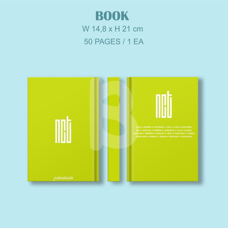 

NOTEBOOK K-POP LUCU NCT OT23 UNOFFICIAL