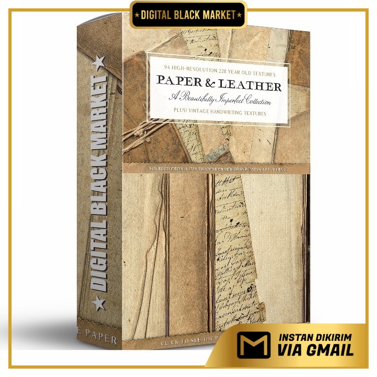 94 Vintage Leather &amp; Paper Textures - JPEG Ultra HD