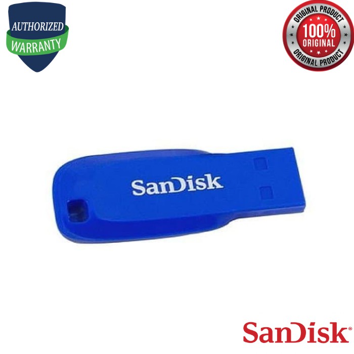 Flash Disk SanDisk Cruzer Blade USB Flash Drive, CZ50 16GB SDCZ50C-016G-B35BE
