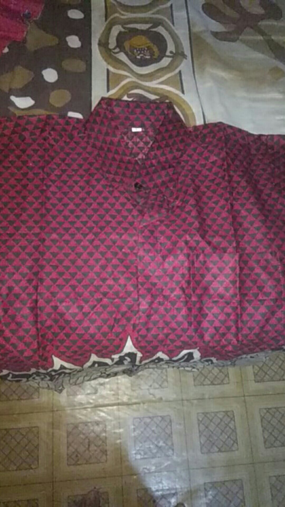 Baju Batik Couple Kemeja Tunik Batik Copel Pasangan Capel Kapelan Seragam Kerja Kator Wanita Pria