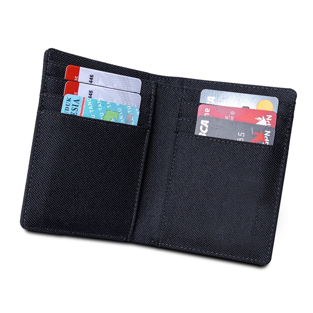 MEIMEISHOP WALLET FASHION DOMPET PRIA 3/4 BERDIRI BAHAN KULIT CANVAS JP08 DOMPET LIPAT TERMURAH