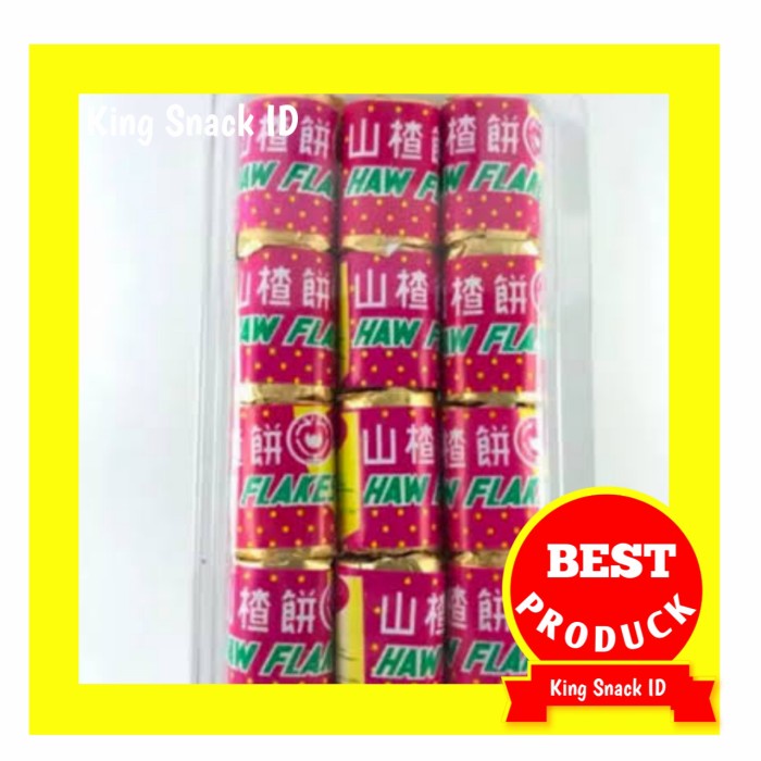 

PERMEN SANCA KOIN BESAR / HAW FLAKES CANDY MANISAN BUAH HAW /LOBI LOBI