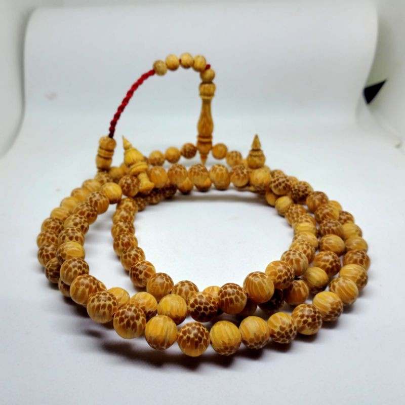tasbih kayu liwung jenar 8 mm liwung tembus cahaya