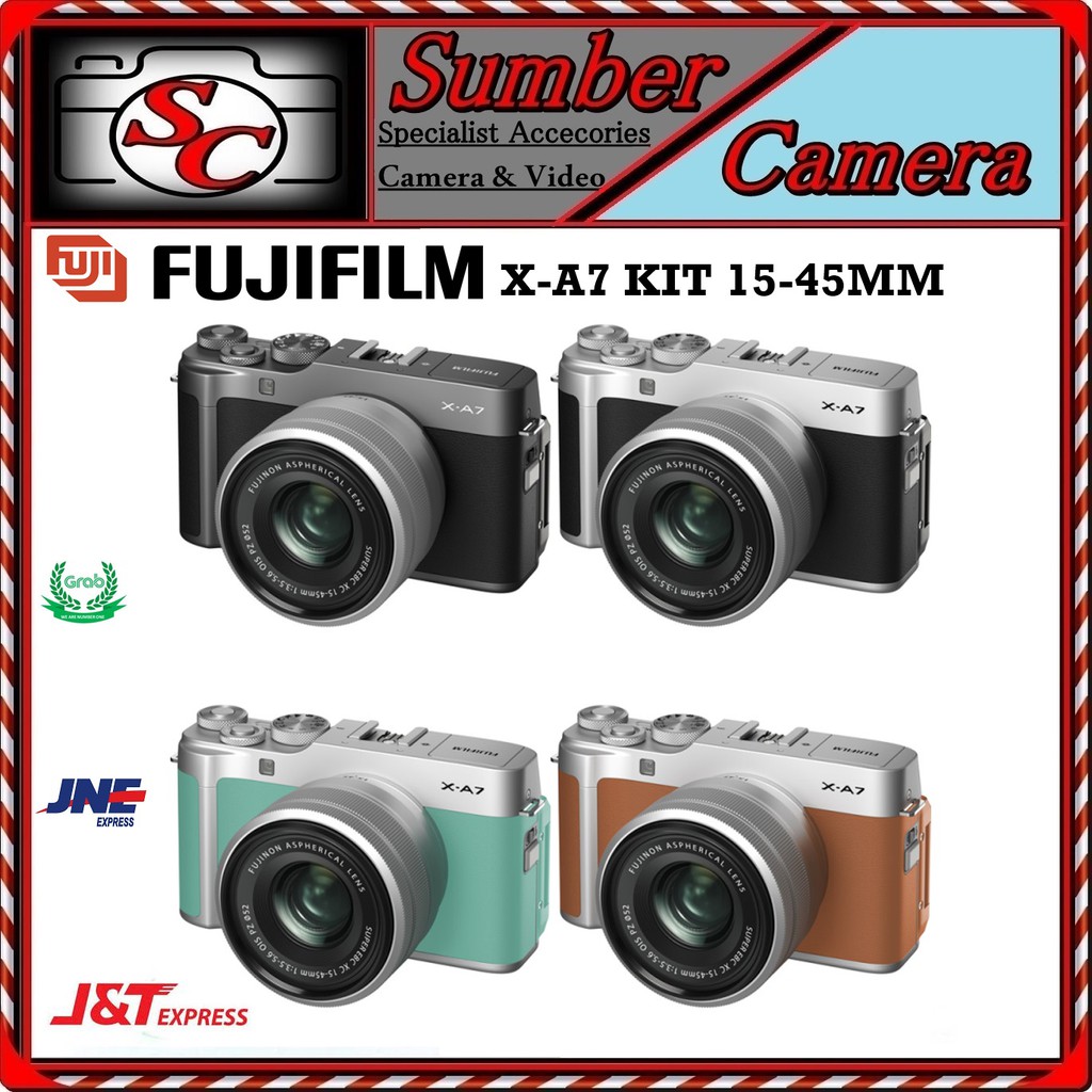 FUJIFILM X-A7 KIT 15-45MM FUJIFILM X-A7 FUJI X-A7 FUJI XA7