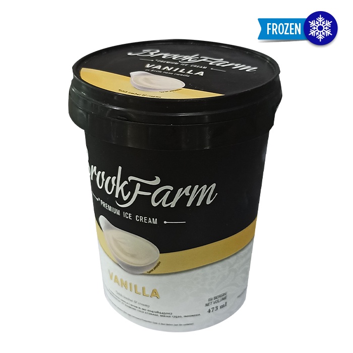 Brookfarm Ice cream Vanilla 473 ML