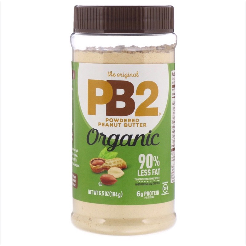 

PB2 Foods The Original PB2, Organic Powdered Peanut Butter, 6.5 oz (184 g)