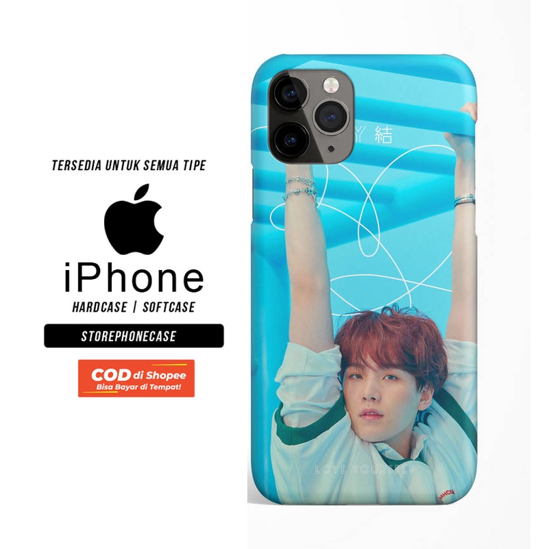 CASING iPHONE HARDCASE SOFTCASE LOVE YOUR SELF ANSWER F SUGA