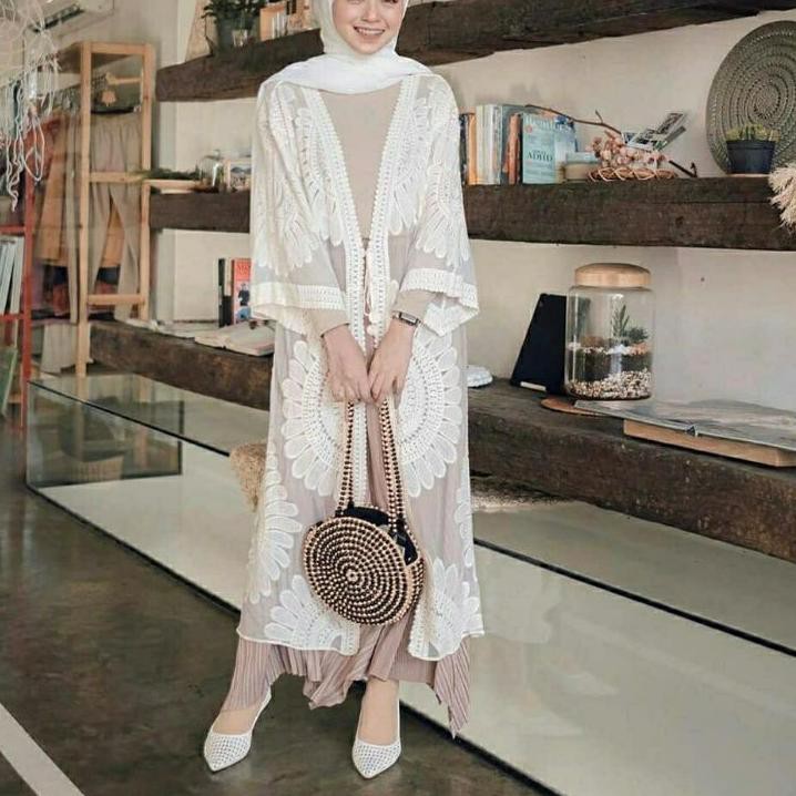 Sangat Nyaman.. Sunny Outer wanita long cardy jumbo cardy muslim long cardigan jumbo cardigan muslim