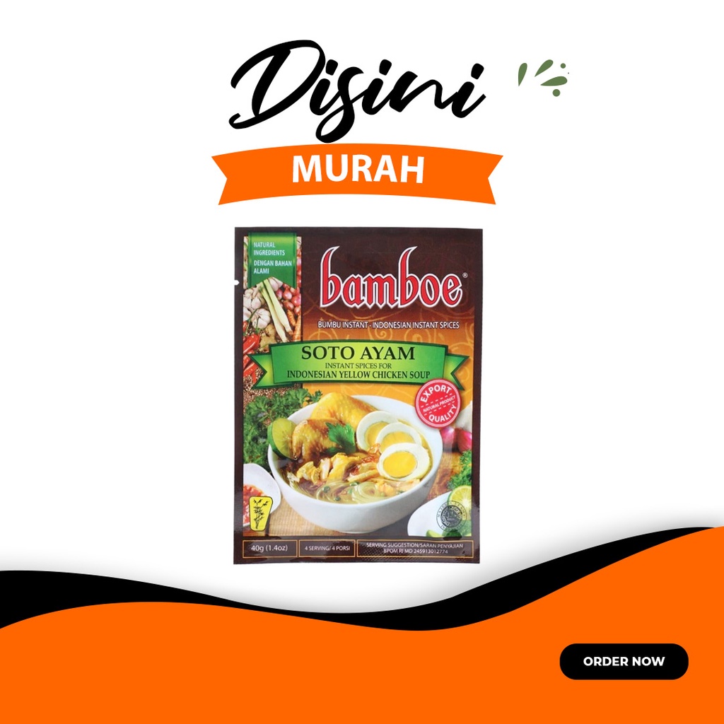 

bamboe bumbu instan soto ayam 40gr