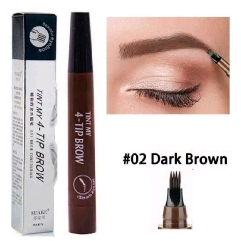 SMP99 - Eyebrow Pensil Alis Dark brown, Red Brown, Black / Eyebrow Magic Pen / Eyebrow waterproof / Pensil Alis Kekinian / Pensil Alis Premium / Kosmetik Kekinian / Pensil alis premium Eyebrow  Magic Pen alis mata / kosmetik / Eyebrow