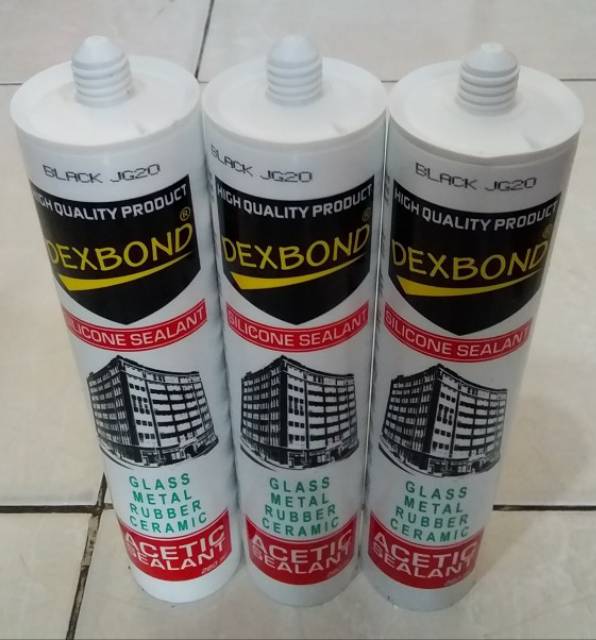 

HJK Lem botol sealent Dexbond Clear Black White Grey