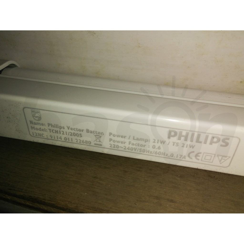 PHILIPS TL5 Batten TCH Vector 21W 840 / 865 900mm - KHUSUS OJOL