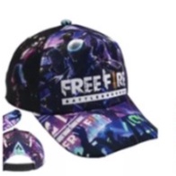 Topi Anak Sablon  Print Karakter Frefire, Mobile Legend LOL  dan Boboboy Terkini dan Terlaris Harga Murah Kualitas Bagus-Free Fire 1