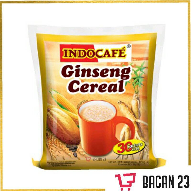 

Indocafe Ginseng Cereal (1050gr) / Minuman Instan Sereal Berenergi