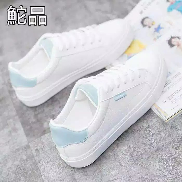 Sepatu Sneakers Wanita BEIER Sneaker Snikers Putih Pink Hitam Tosca Perempuan Cewe Cewek FSH153 Cladiva