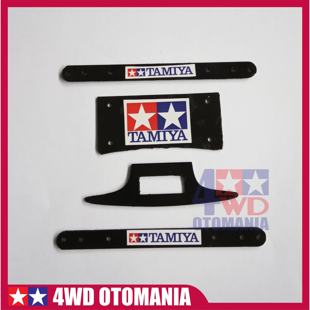Tamiya - Bemper Sloop Set Hitam - HG