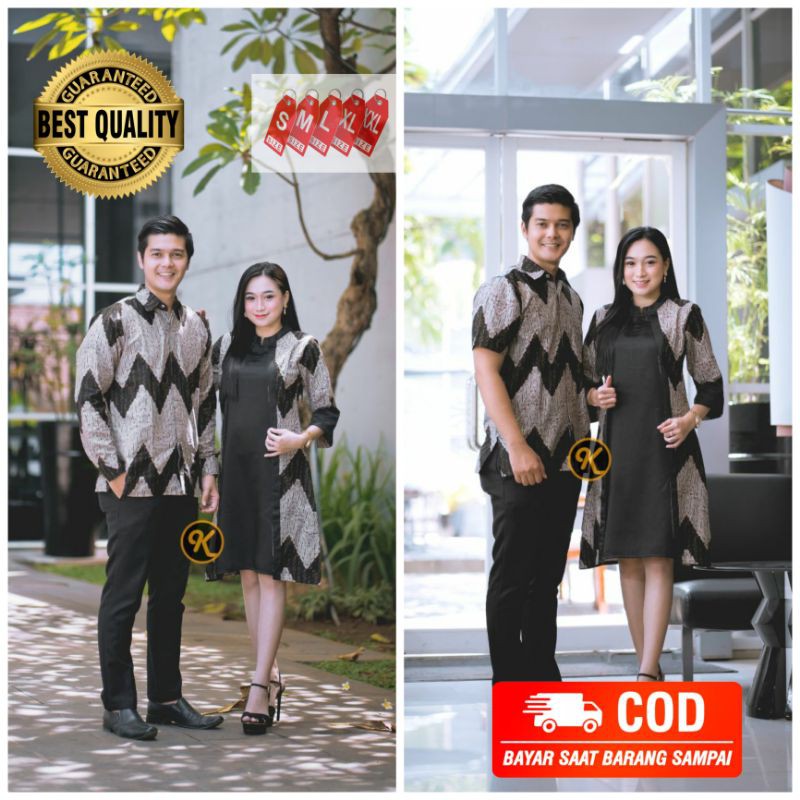 Couple Tunik Batik  Sarimbit Batik Terbaru  Gamis Batik Original Batik Karyaku Trendy Bahan Adem